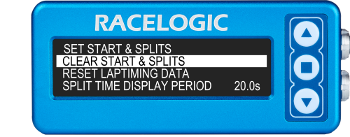 Lap Timing menu - clear start and splits highlighted.png